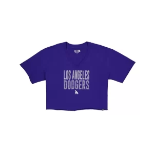 Caps* Los Angeles Dodgers Active Womens VNeck TShirt - KTGCaps - Baseball caps for various teams, purchased online at a discount