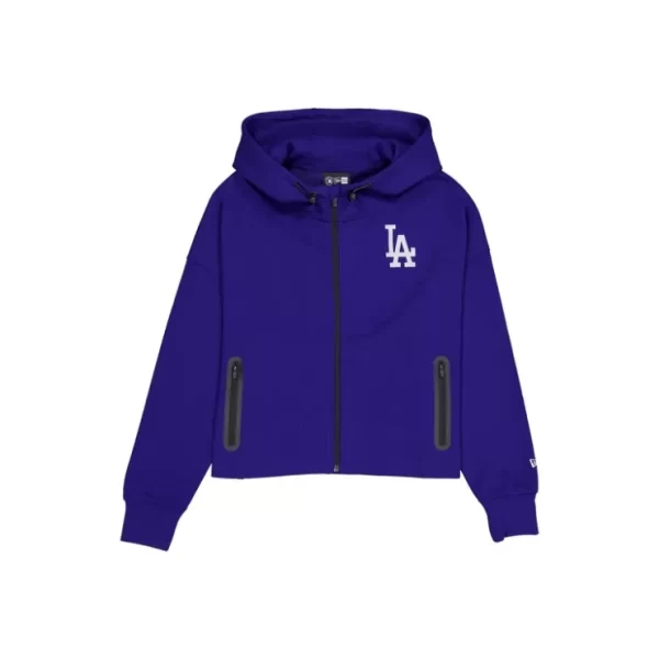 Caps* Los Angeles Dodgers Active Womens FullZip Hoodie - KTGCaps - Baseball caps for various teams, purchased online at a discount