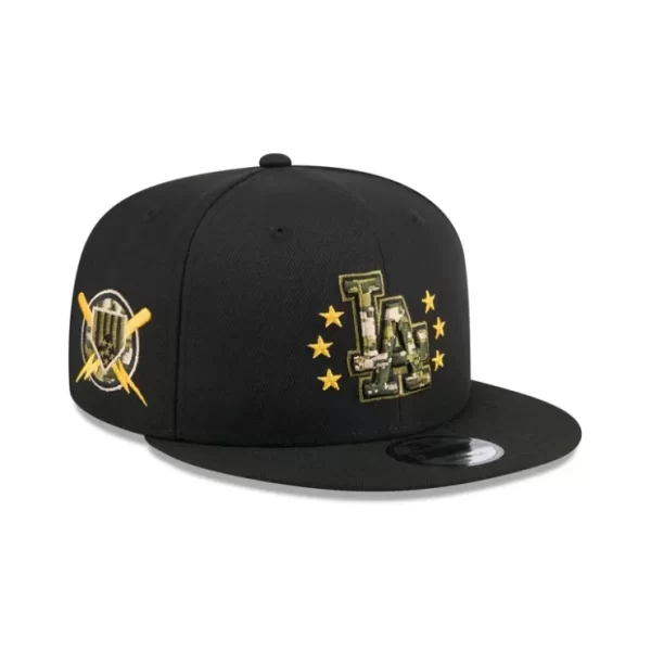 Caps* Los Angeles Dodgers Armed Forces Day 2024 9FIFTY Snapback Hat - KTGCaps - Baseball caps for various teams, purchased online at a discount