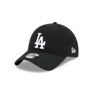 Caps* Los Angeles Dodgers Black 9TWENTY Adjustable Hat - KTGCaps - Baseball caps for various teams, purchased online at a discount