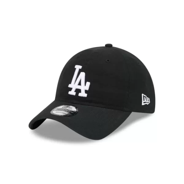 Caps* Los Angeles Dodgers Black 9TWENTY Adjustable Hat - KTGCaps - Baseball caps for various teams, purchased online at a discount