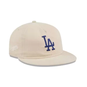 Caps* Los Angeles Dodgers Brushed Nylon Retro Crown 9FIFTY Adjustable Hat - KTGCaps - Baseball caps for various teams, purchased online at a discount