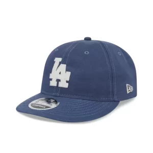 Caps* Los Angeles Dodgers Canvas Felt Retro Crown 9FIFTY Adjustable Hat - KTGCaps - Baseball caps for various teams, purchased online at a discount