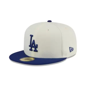 Caps* Los Angeles Dodgers Chrome 59FIFTY Fitted Hat - KTGCaps - Baseball caps for various teams, purchased online at a discount