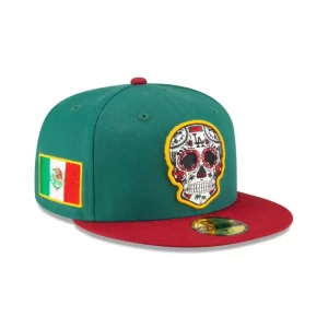Caps* Los Angeles Dodgers Cinco de Mayo 59FIFTY Fitted Hat - KTGCaps - Baseball caps for various teams, purchased online at a discount