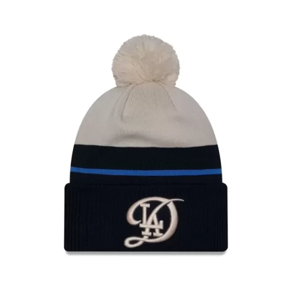 Caps* Los Angeles Dodgers City Connect Pom Knit Hat - KTGCaps - Baseball caps for various teams, purchased online at a discount