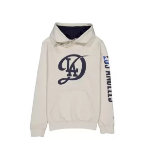Caps* Los Angeles Dodgers City Connect White Hoodie - KTGCaps - Baseball caps for various teams, purchased online at a discount