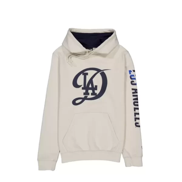 Caps* Los Angeles Dodgers City Connect White Hoodie - KTGCaps - Baseball caps for various teams, purchased online at a discount
