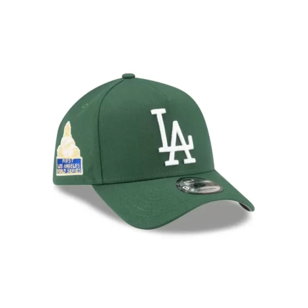 Caps* Los Angeles Dodgers Color Flip Green 9FORTY AFrame Snapback Hat - KTGCaps - Baseball caps for various teams, purchased online at a discount