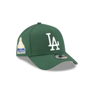 Caps* Los Angeles Dodgers Color Flip Green 9FORTY AFrame Snapback Hat - KTGCaps - Baseball caps for various teams, purchased online at a discount