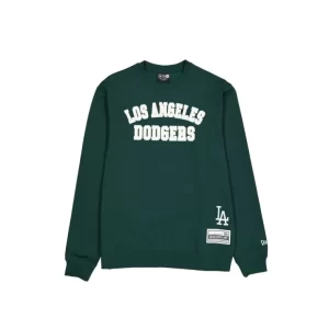 Caps* Los Angeles Dodgers Dark Green Logo Select Crewneck - KTGCaps - Baseball caps for various teams, purchased online at a discount
