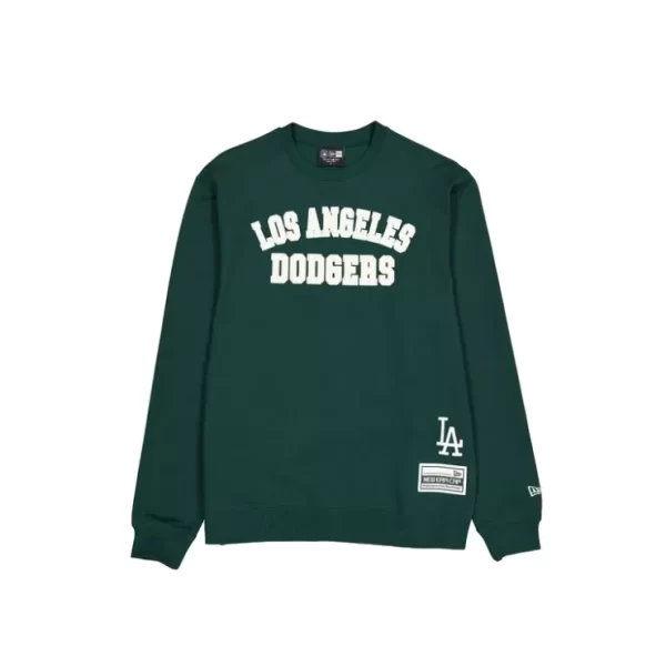 Caps* Los Angeles Dodgers Dark Green Logo Select Crewneck - KTGCaps - Baseball caps for various teams, purchased online at a discount