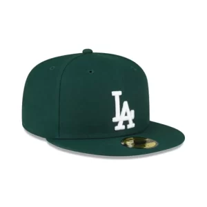 Caps* Los Angeles Dodgers Dark Green 59FIFTY Fitted Hat - KTGCaps - Baseball caps for various teams, purchased online at a discount