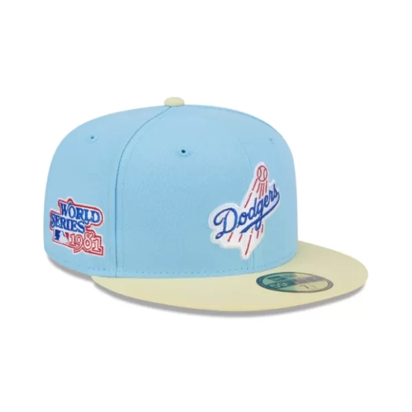 Caps* Los Angeles Dodgers Doscientos Blue 59FIFTY Fitted Hat - KTGCaps - Baseball caps for various teams, purchased online at a discount