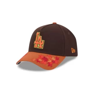 Caps* Los Angeles Dodgers Fall Foliage 9FORTY AFrame Snapback Hat - KTGCaps - Baseball caps for various teams, purchased online at a discount