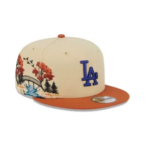 Caps* Los Angeles Dodgers Fall Landscape 9FIFTY Snapback Hat - KTGCaps - Baseball caps for various teams, purchased online at a discount