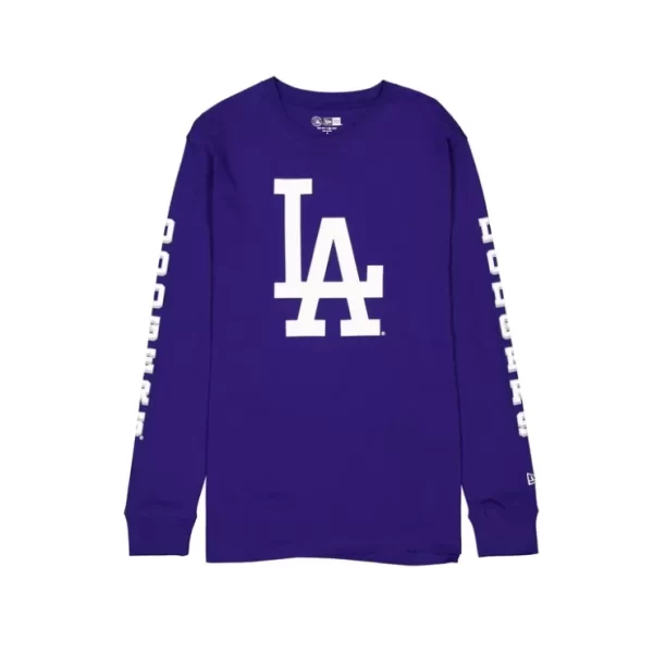 Caps* Los Angeles Dodgers Game Day Long Sleeve TShirt - KTGCaps - Baseball caps for various teams, purchased online at a discount