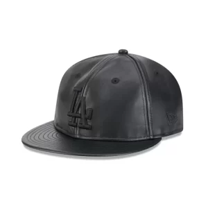 Caps* Los Angeles Dodgers Genuine Leather Retro Crown 9FIFTY Strapback Hat - KTGCaps - Baseball caps for various teams, purchased online at a discount