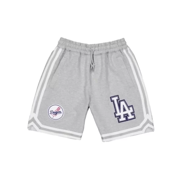 Caps* Los Angeles Dodgers Gray Logo Select Shorts - KTGCaps - Baseball caps for various teams, purchased online at a discount