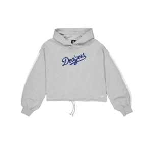Caps* Los Angeles Dodgers Gray Logo Select Womens Hoodie - KTGCaps - Baseball caps for various teams, purchased online at a discount