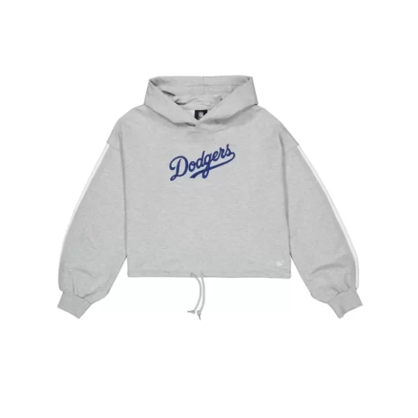 Caps* Los Angeles Dodgers Gray Logo Select Womens Hoodie - KTGCaps - Baseball caps for various teams, purchased online at a discount