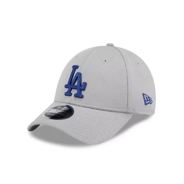 Caps* Los Angeles Dodgers Gray 9FORTY StretchSnap Hat - KTGCaps - Baseball caps for various teams, purchased online at a discount