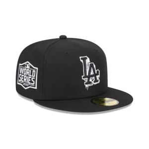 Caps* Los Angeles Dodgers Hi Vis Doodle 59FIFTY Fitted Hat - KTGCaps - Baseball caps for various teams, purchased online at a discount
