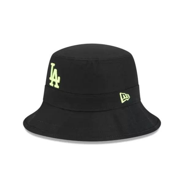 Caps* Los Angeles Dodgers Hi Vis Doodle Bucket Hat - KTGCaps - Baseball caps for various teams, purchased online at a discount