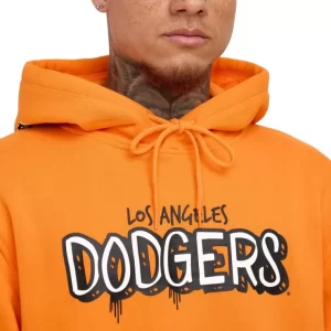 Caps* Los Angeles Dodgers Hi Vis Doodle Hoodie - KTGCaps - Baseball caps for various teams, purchased online at a discount