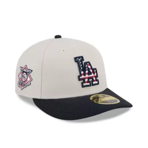 Caps* Los Angeles Dodgers Independence Day 2024 59FIFTY Fitted Hat - KTGCaps - Baseball caps for various teams, purchased online at a discount
