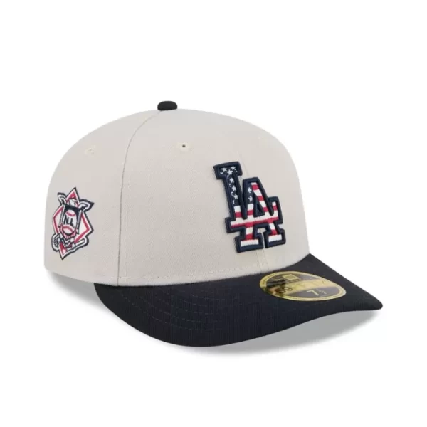 Caps* Los Angeles Dodgers Independence Day 2024 59FIFTY Fitted Hat - KTGCaps - Baseball caps for various teams, purchased online at a discount
