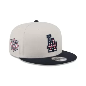 Caps* Los Angeles Dodgers Independence Day 2024 9FIFTY Snapback Hat - KTGCaps - Baseball caps for various teams, purchased online at a discount