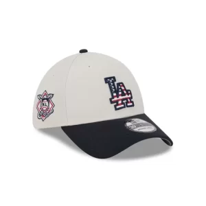 Caps* Los Angeles Dodgers Independence Day 2024 39THIRTY Stretch Fit Hat - KTGCaps - Baseball caps for various teams, purchased online at a discount
