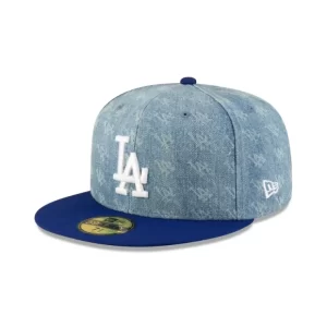 Caps* Los Angeles Dodgers Laser Burn Out 59FIFTY Fitted Hat - KTGCaps - Baseball caps for various teams, purchased online at a discount