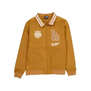 Caps* Los Angeles Dodgers Light Bronze Logo Select Jacket - KTGCaps - Baseball caps for various teams, purchased online at a discount
