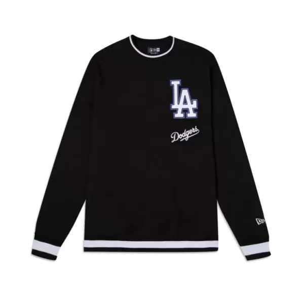 Caps* Los Angeles Dodgers Logo Select Black Crewneck - KTGCaps - Baseball caps for various teams, purchased online at a discount