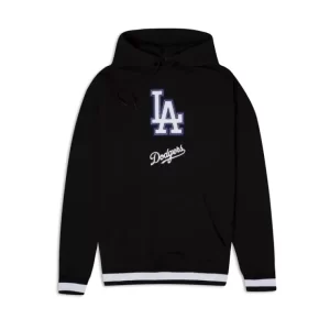Caps* Los Angeles Dodgers Logo Select Black Hoodie - KTGCaps - Baseball caps for various teams, purchased online at a discount
