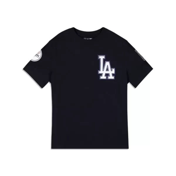 Caps* Los Angeles Dodgers Logo Select Color Flip Navy TShirt - KTGCaps - Baseball caps for various teams, purchased online at a discount