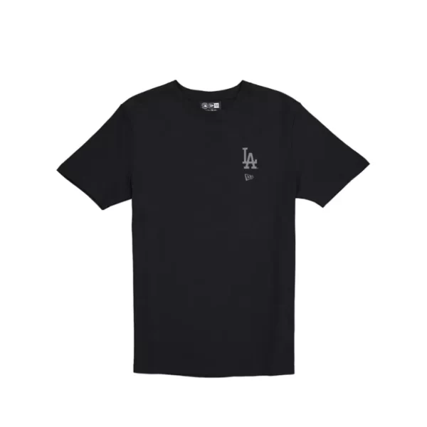 Caps* Los Angeles Dodgers Logo Essentials Tonal Black TShirt - KTGCaps - Baseball caps for various teams, purchased online at a discount