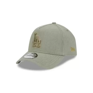 Caps* Los Angeles Dodgers Logo Essentials Olive 9FORTY AFrame Snapback Hat - KTGCaps - Baseball caps for various teams, purchased online at a discount