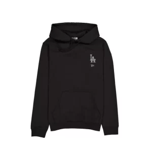 Caps* Los Angeles Dodgers Logo Essentials Tonal Black Hoodie - KTGCaps - Baseball caps for various teams, purchased online at a discount