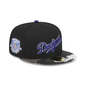 Caps* Los Angeles Dodgers Metallic Camo 59FIFTY Fitted Hat - KTGCaps - Baseball caps for various teams, purchased online at a discount