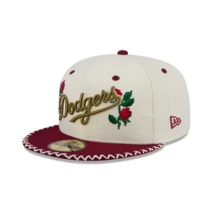 Caps* Los Angeles Dodgers Novelty Stitch 59FIFTY Fitted Hat - KTGCaps - Baseball caps for various teams, purchased online at a discount