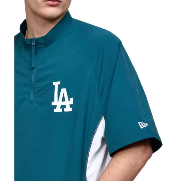 Caps* Los Angeles Dodgers Outdoor Short Sleeve Anorak - KTGCaps - Baseball caps for various teams, purchased online at a discount
