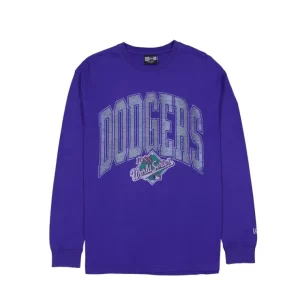 Caps* Los Angeles Dodgers Oversized Essentials Long Sleeve TShirt - KTGCaps - Baseball caps for various teams, purchased online at a discount