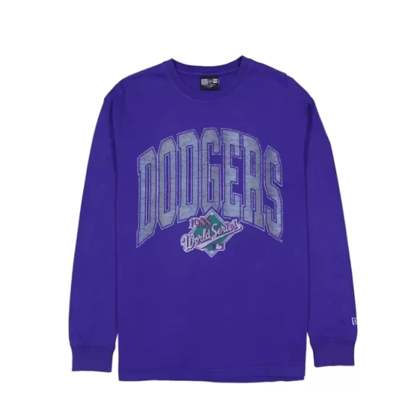 Caps* Los Angeles Dodgers Oversized Essentials Long Sleeve TShirt - KTGCaps - Baseball caps for various teams, purchased online at a discount
