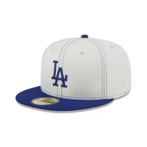 Caps* Los Angeles Dodgers Sandy Linen 59FIFTY Fitted Hat - KTGCaps - Baseball caps for various teams, purchased online at a discount