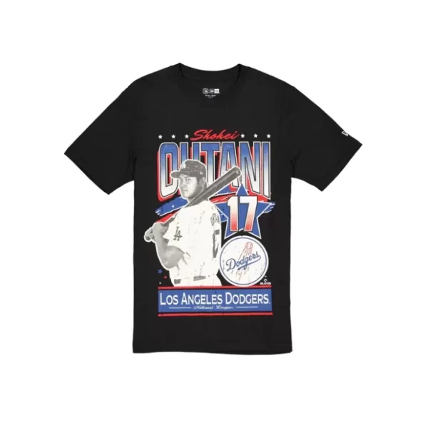 Caps* Los Angeles Dodgers Shohei Ohtani Distressed TShirt - KTGCaps - Baseball caps for various teams, purchased online at a discount