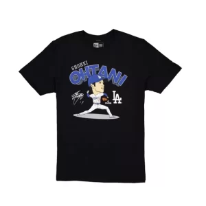 Caps* Los Angeles Dodgers Shohei Ohtani Black TShirt - KTGCaps - Baseball caps for various teams, purchased online at a discount