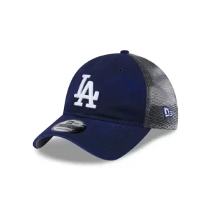 Caps* Los Angeles Dodgers Slick 9TWENTY Trucker Hat - KTGCaps - Baseball caps for various teams, purchased online at a discount